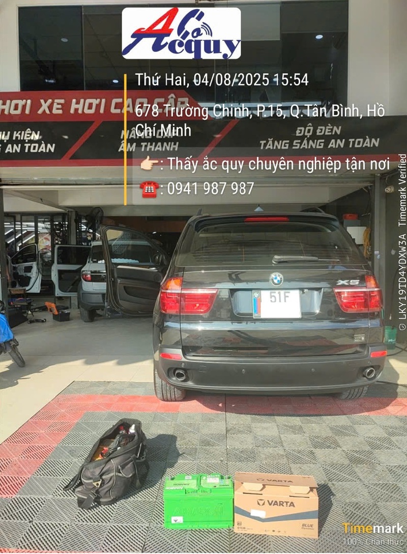 Cứu hộ ắc quy GS tân bình