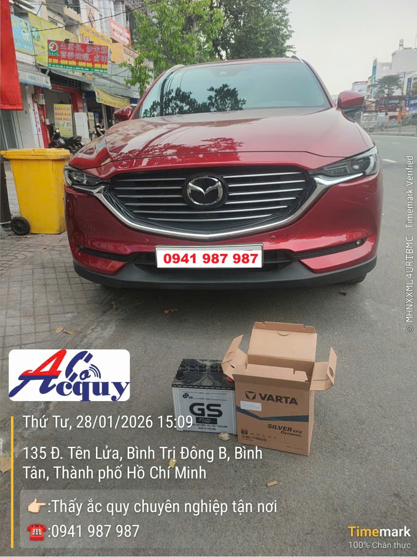 ắc quy xe Mazda CX-8