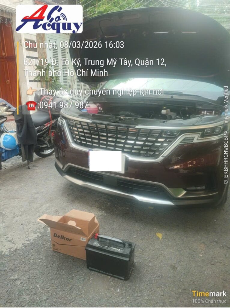ắc quy Kia Carnival