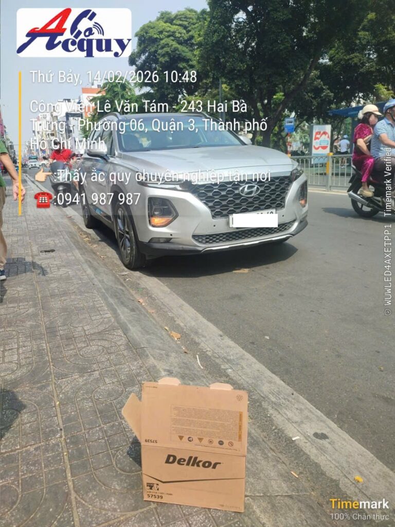 ắc quy Delkor 57539