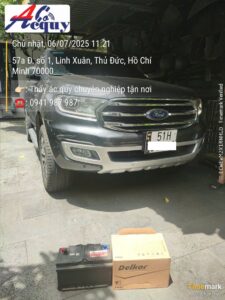 Dịch vụ thay ắc quy ô tô Thủ Đức chuyên nghiệp