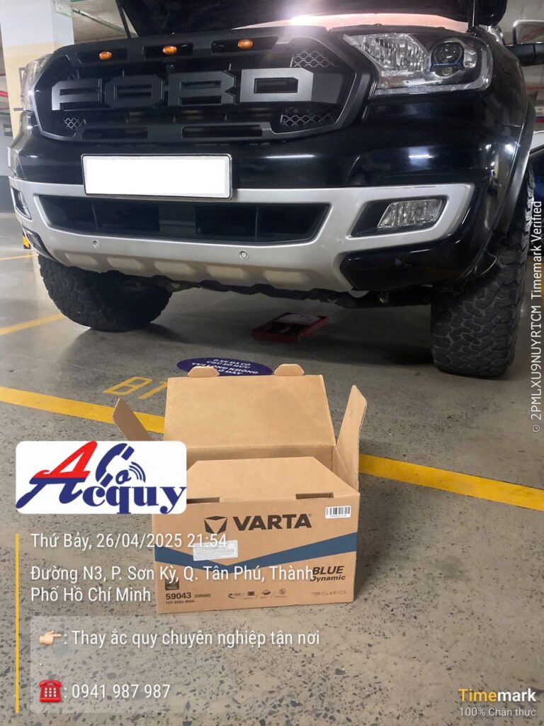 Thay Ắc Quy Ford Everest cho hiệu quả cao
