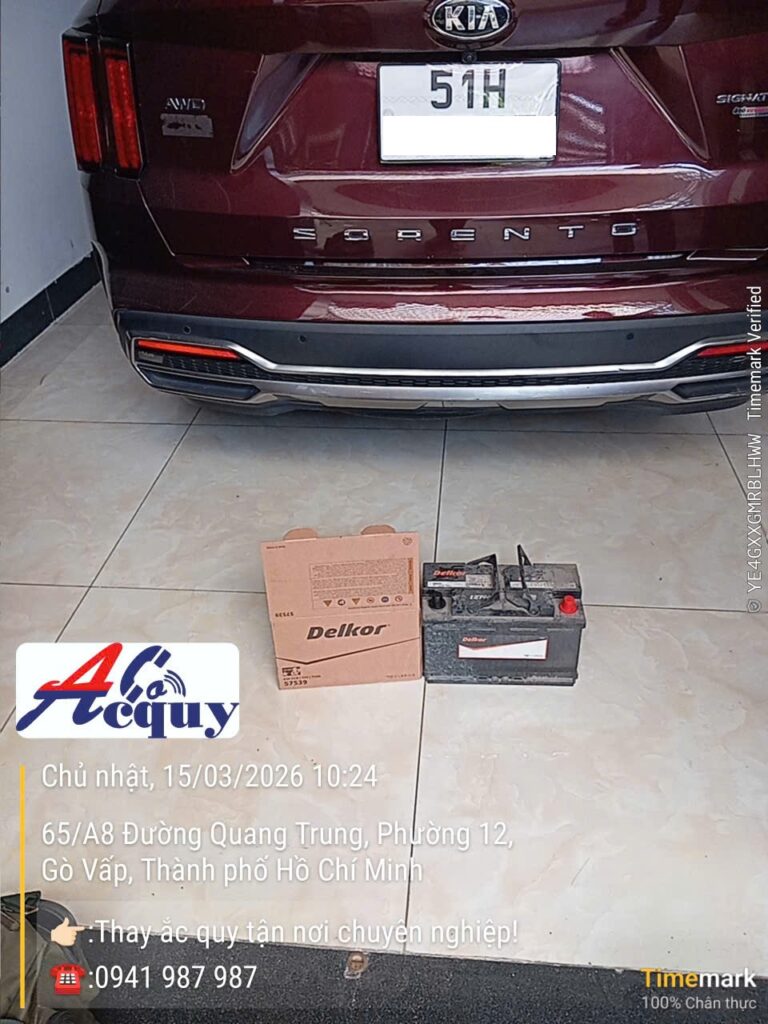 ắc quy Kia Sorento