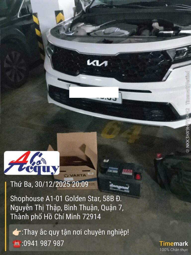ắc quy Sorento