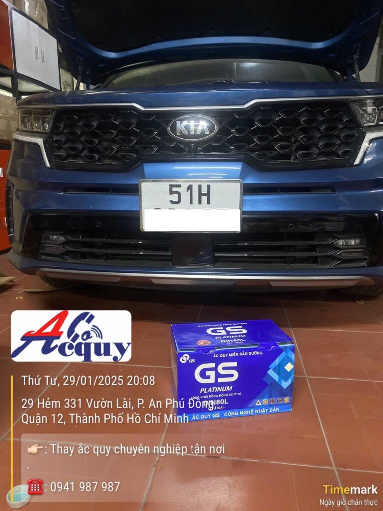 ắc quy Sorento