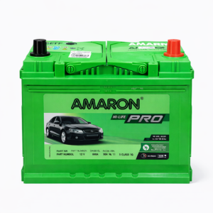 Ắc quy Amaron Din74L silver