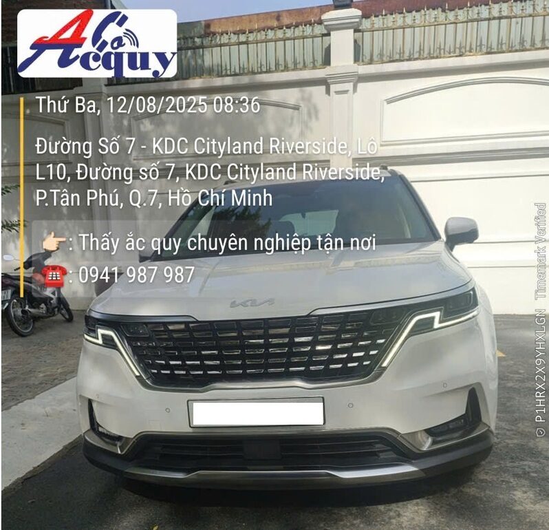 ALO ẮC QUY thay ắc quy ô tô Quận 7 uy tín