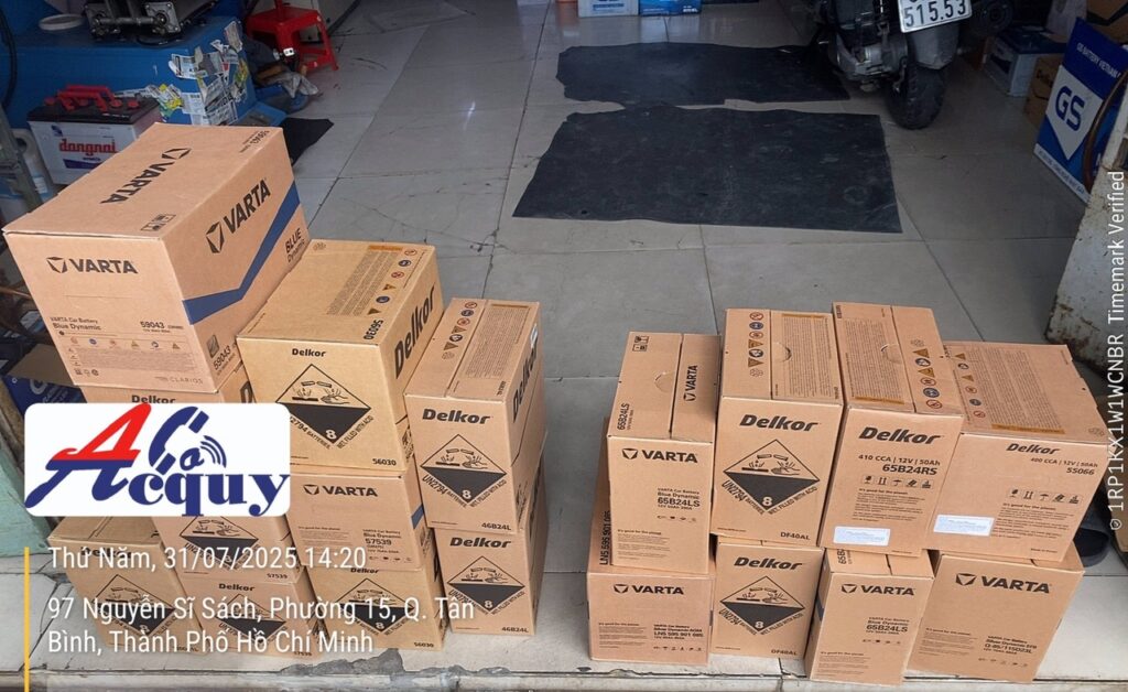 ắc quy Delkor